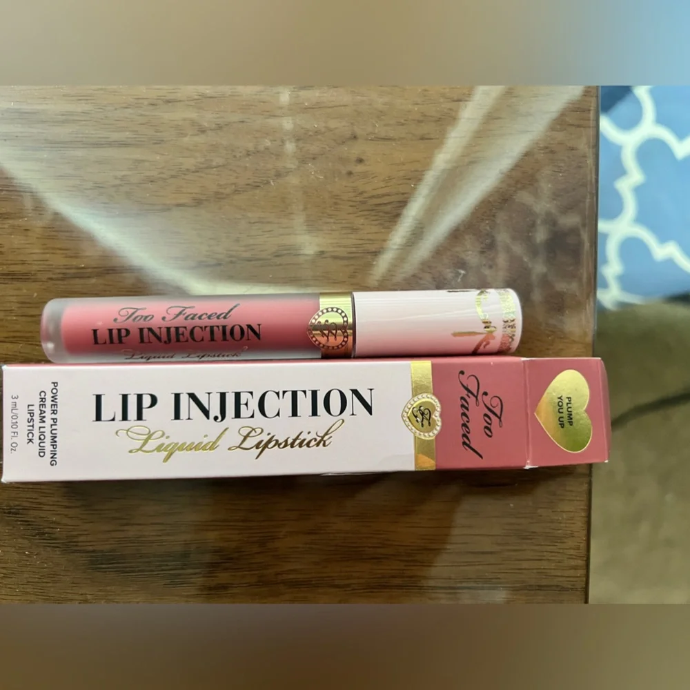 New! Plump you up Lip Injection Power Plumping Cream Liquid Lipstick Too Face